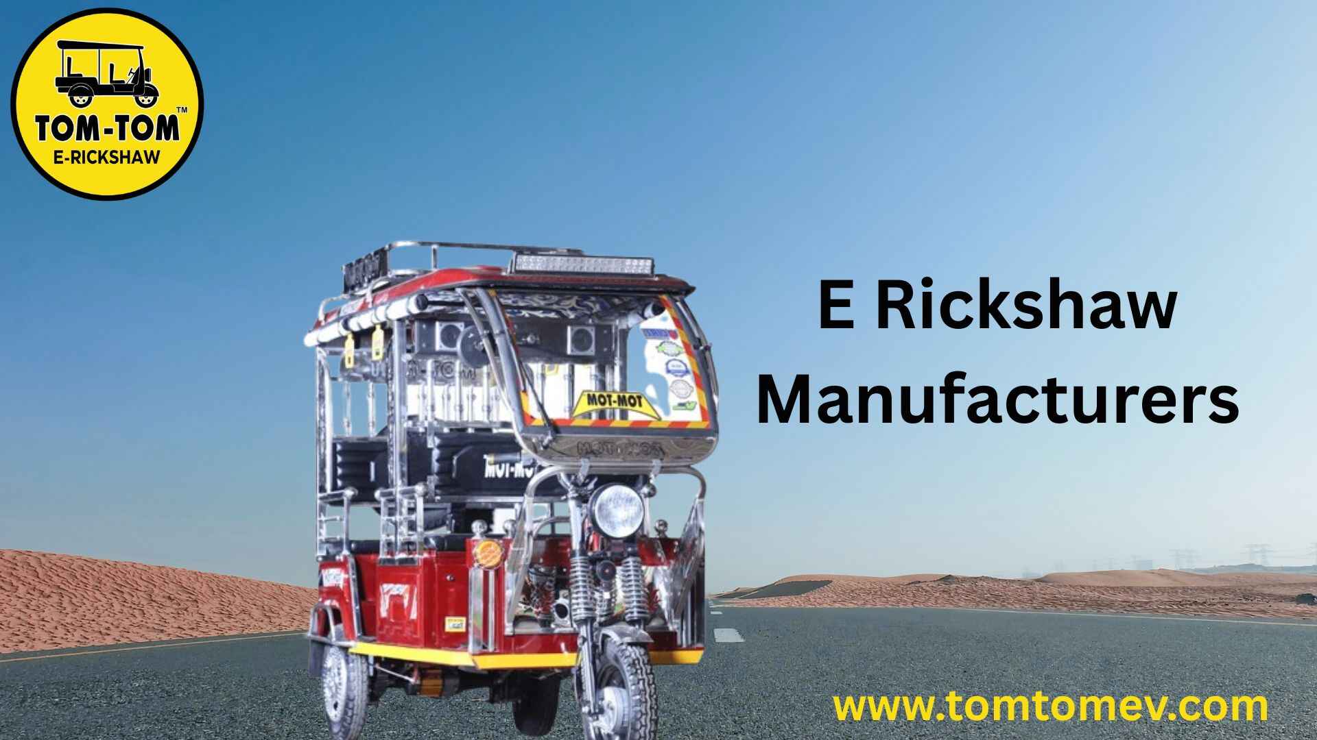 E Rickshaw Manufacturers in India