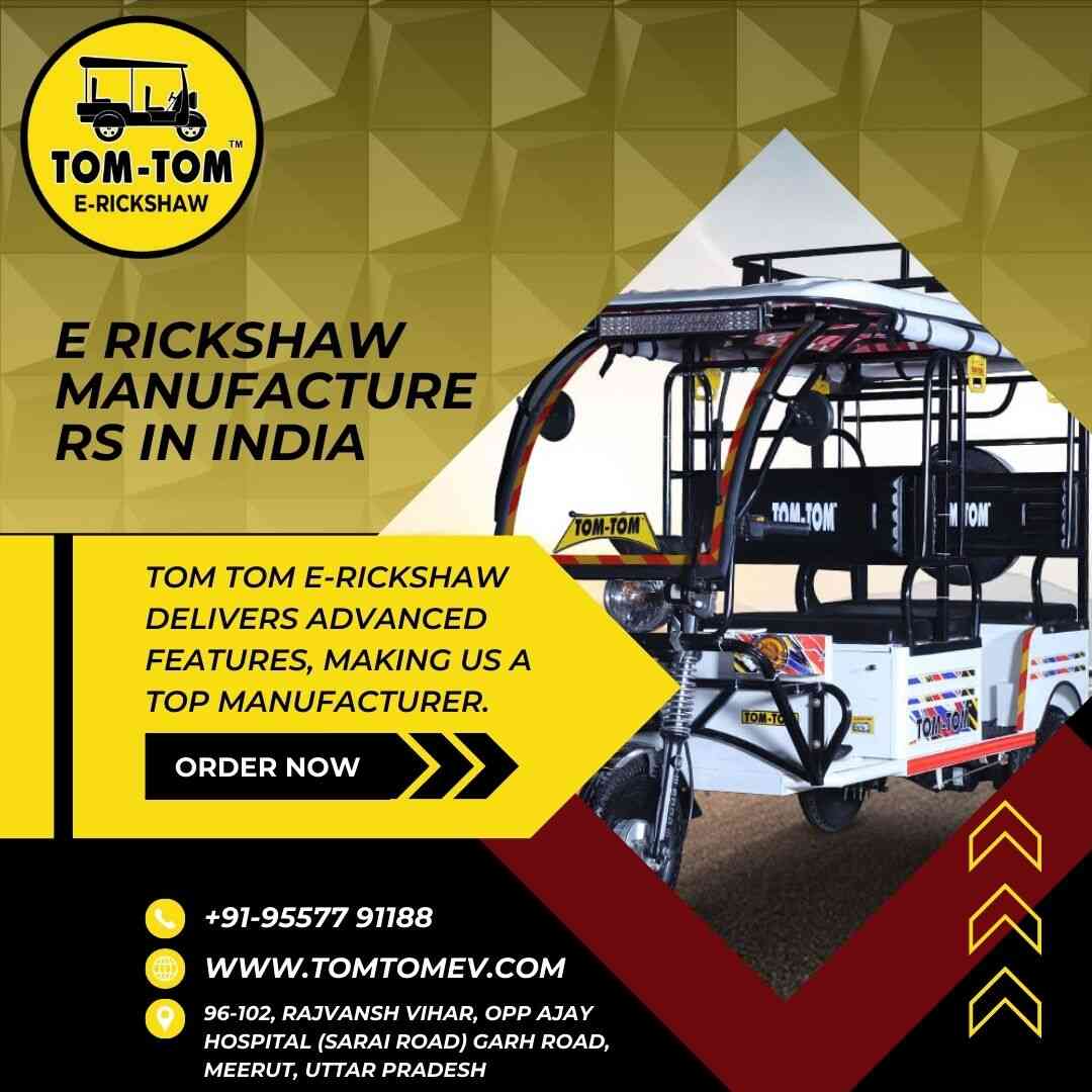 E Rickshaw Manufacturers in India