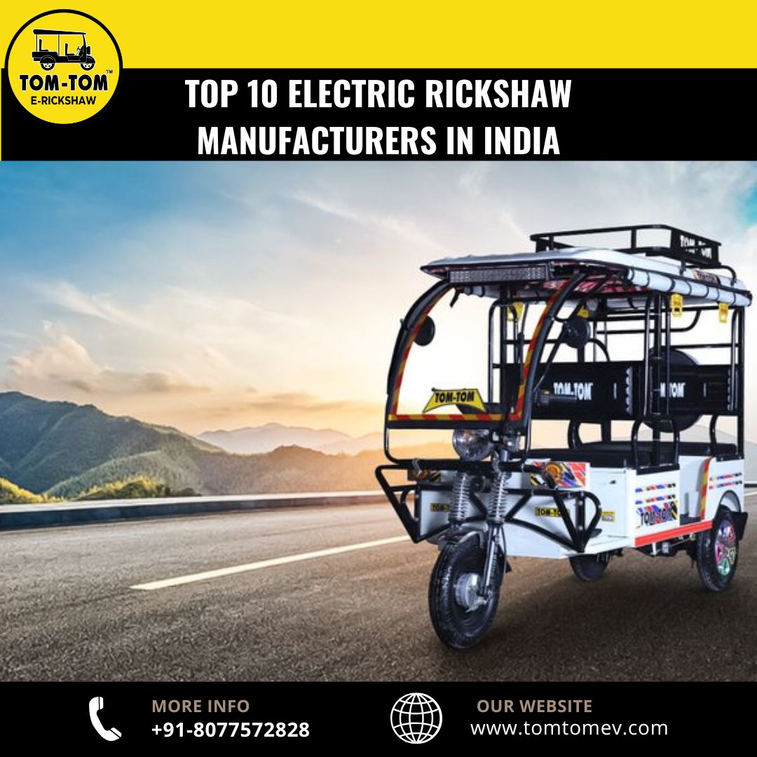 Electric Rickshaw Manufacturers in India