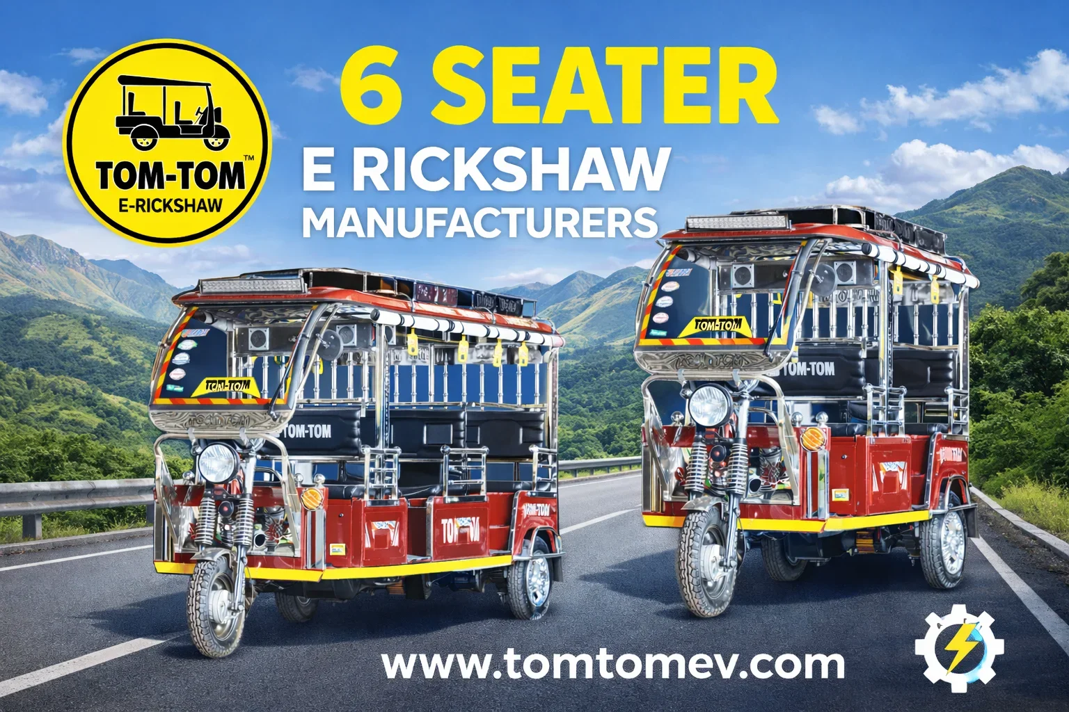 6 Seater E Rickshaw Manufacturers
