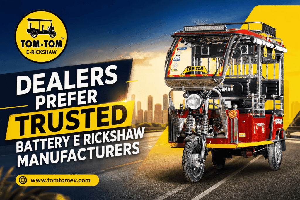 Battery E Rickshaw Manufacturers
