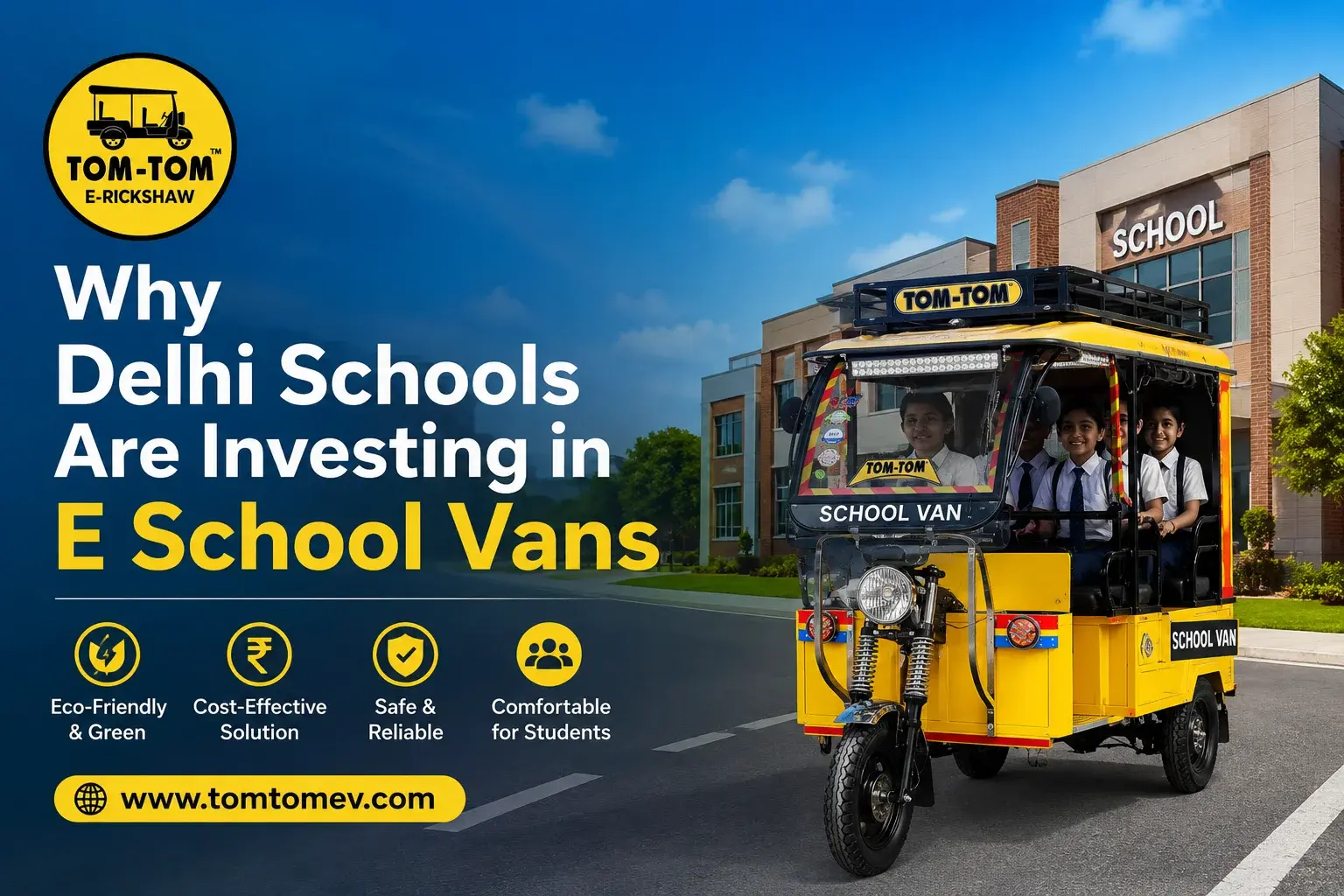 E School Van manufacturers Delhi