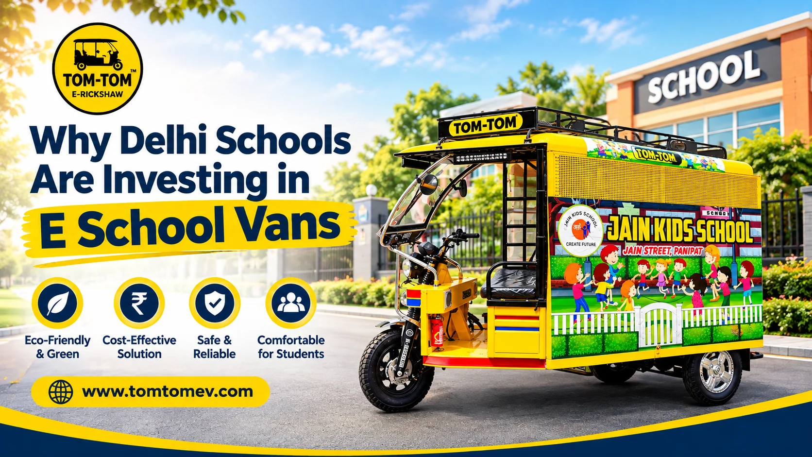 E School Van manufacturers in Delhi