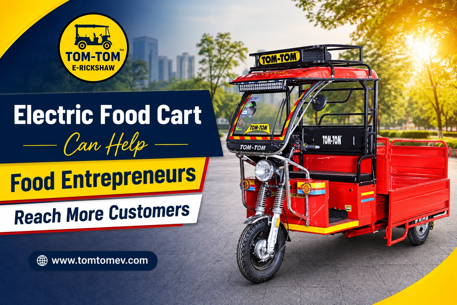 Electric Rickshaw Food Cart Manufacturers in India