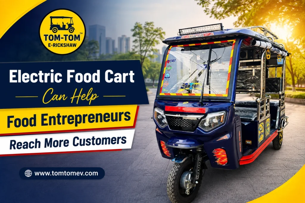 Electric Rickshaw Food Cart Manufacturers in India